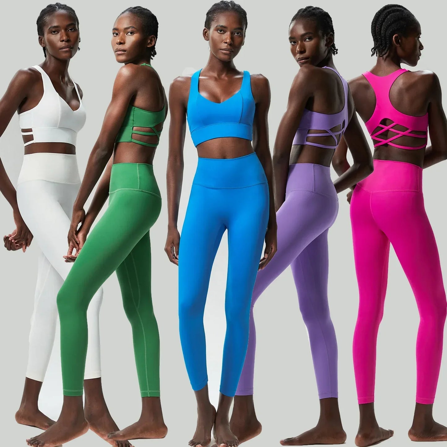 Two Pieces Buttery Soft Gym Suit