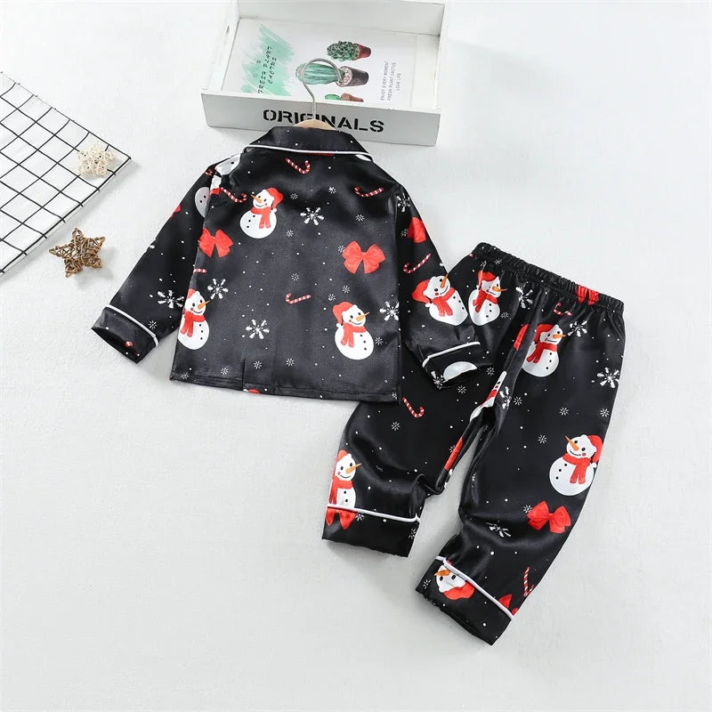 Baby Girl Long Sleeved 2Pcs Sleepwear