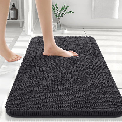 Thick Absorbent Shaggy Bath Mat