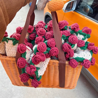 1pcs Finished Flower Bouquet Blanket