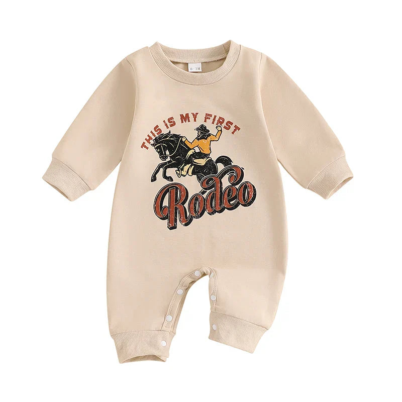 Baby Boys Long Sleeve Romper