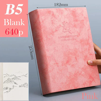 Super Thick Leather Sketchbook