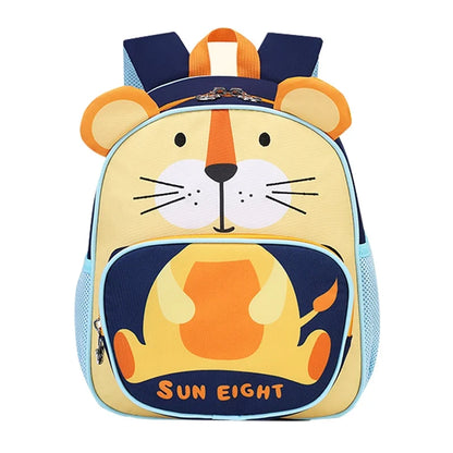 Toddler 3D animal backpack in Lion 1 design