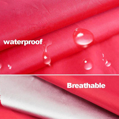 Transparent Hooded Waterproof Dog Raincoat