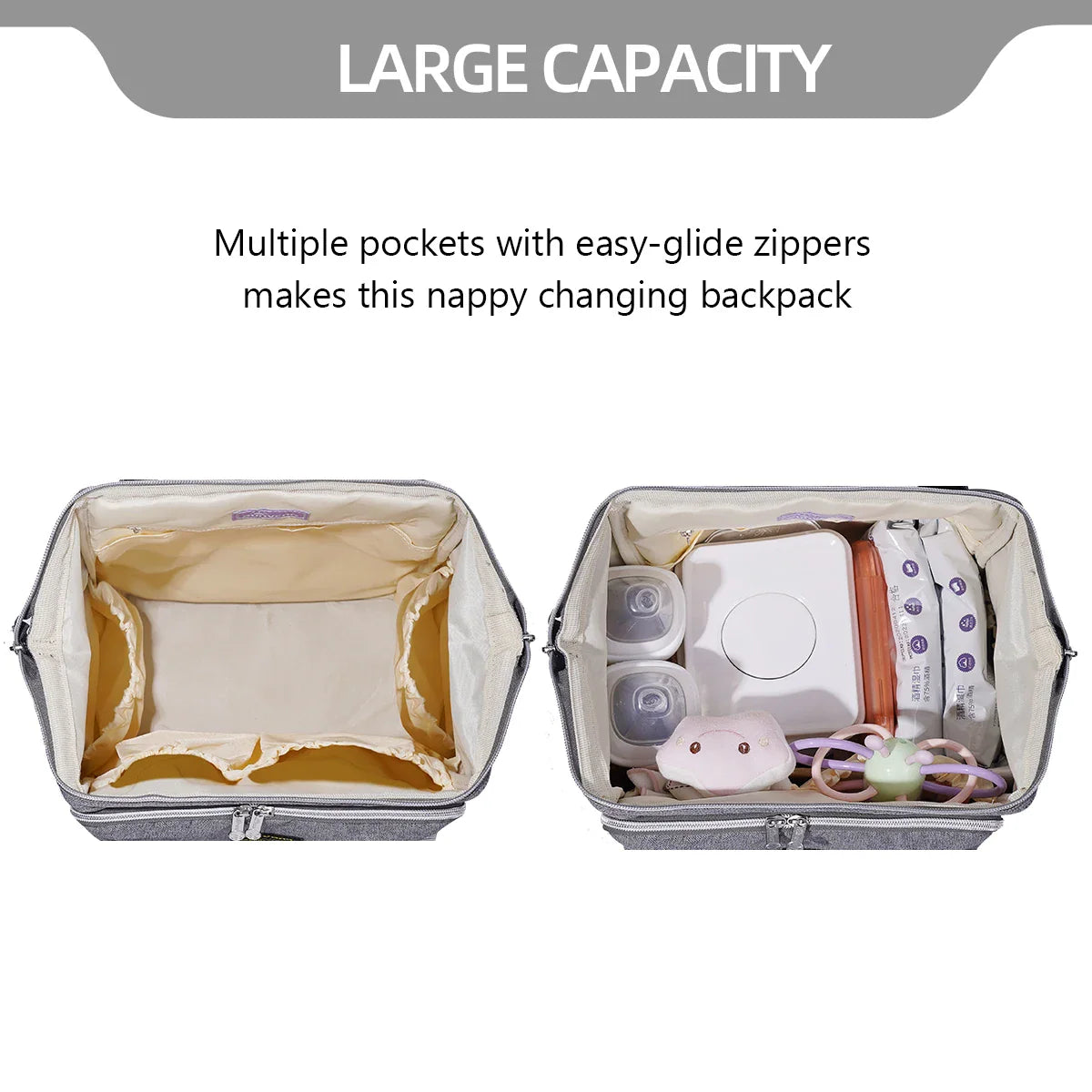 Stylish Multifunction Diaper Backpack