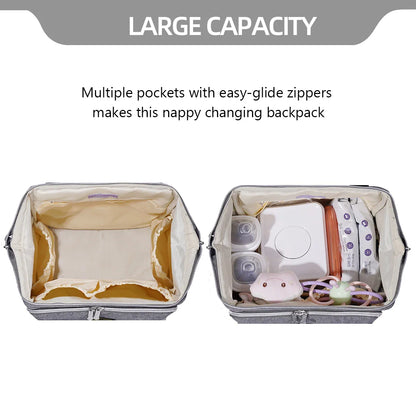 Stylish Diaper Bag Backpack Multifunction for Travel