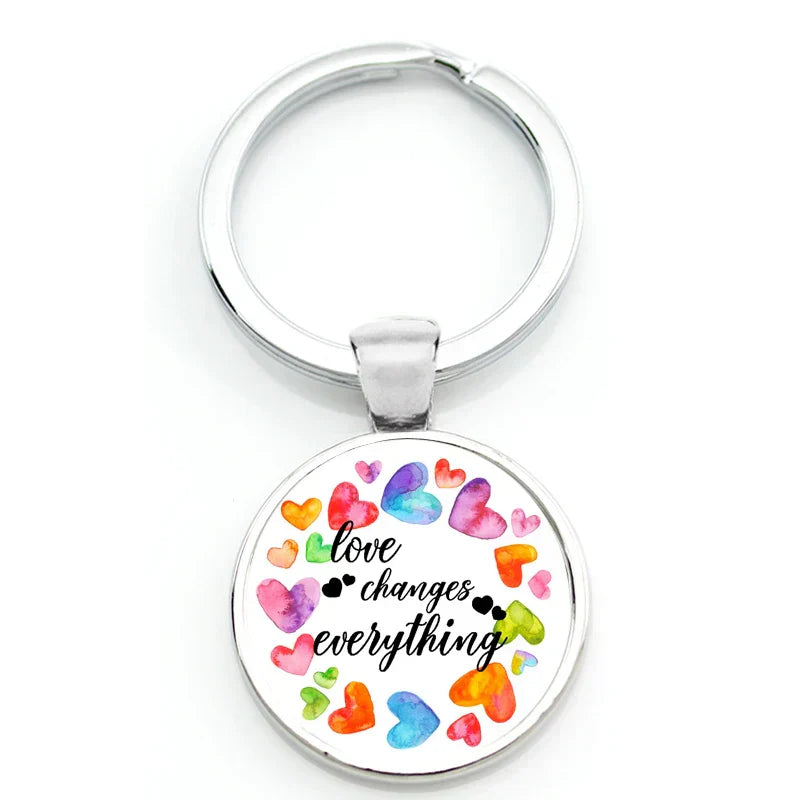 🎁 Keychain With Printed Bible Quote (100% off)