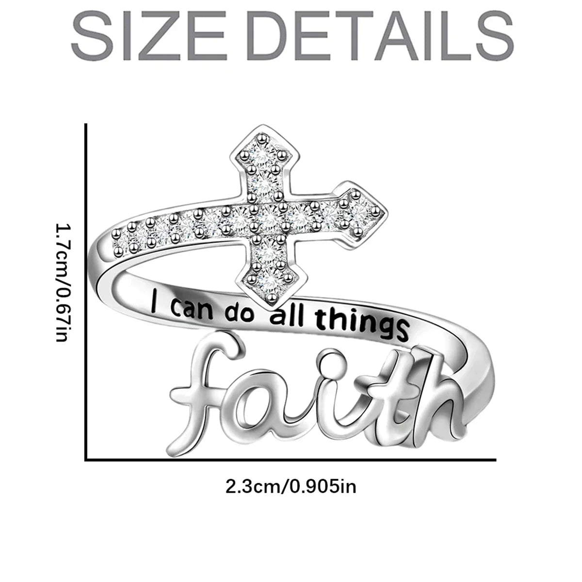 Exquisite Faith Ring