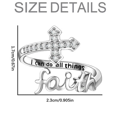 Exquisite Faith Ring