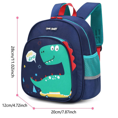 Toddler 3D animal backpack in Dinosaur 1 design