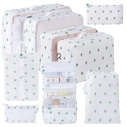 Packing Cubes for Clothes, Shoes and Accessories, 8-11 Pieces