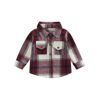 Infant Plaid Shirt