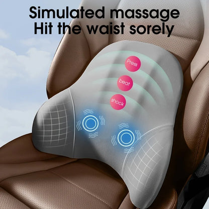 Car Massage Neck and waist Pillow