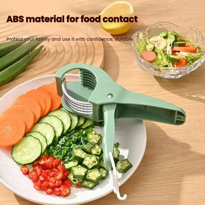 Kitchen Tools Stainless Steel Vegetable and Fruit Slicer