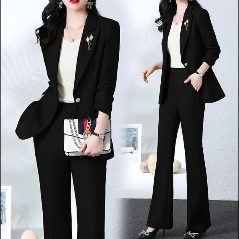 Two Piece Women's Elegant Casual Suit
