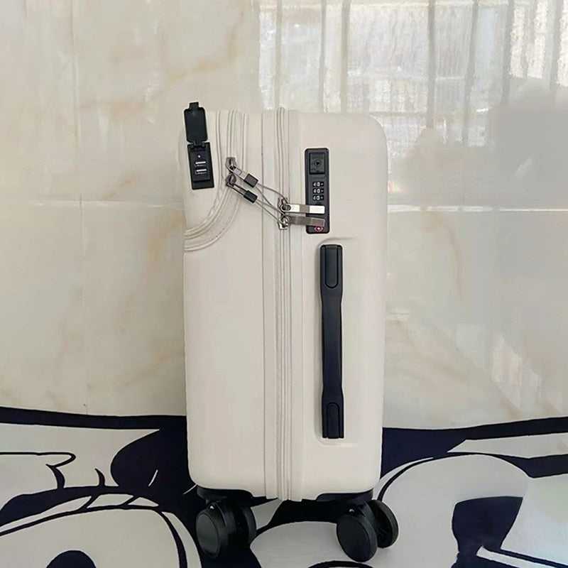 ABS spinner suitcase, view 10