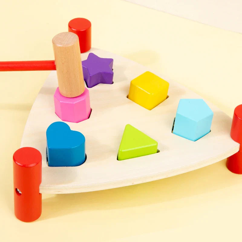 Montessori-style early learning percussion table