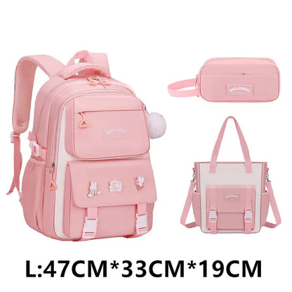 3 Pcs/Set School Bag