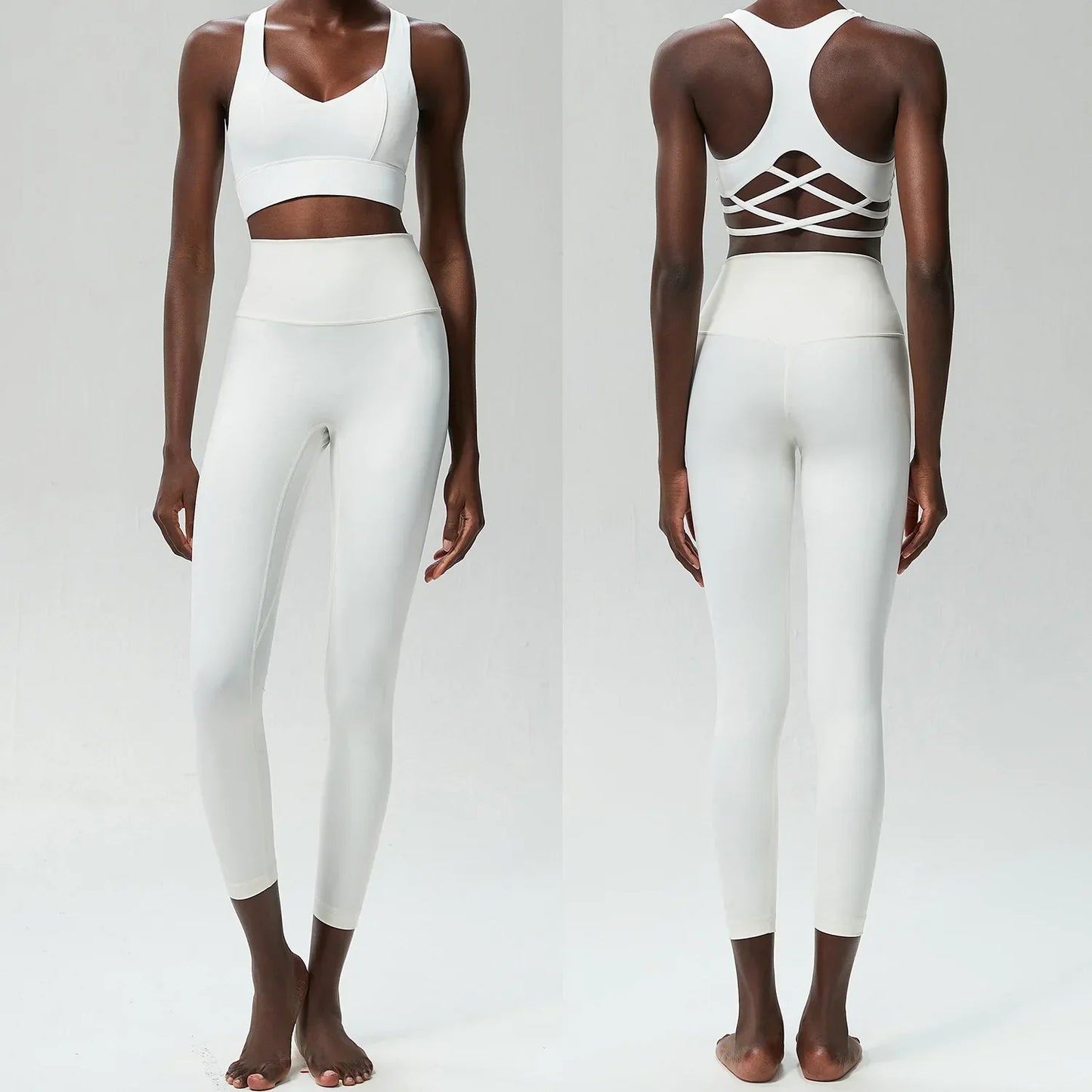 Two Pieces Buttery Soft Gym Suit