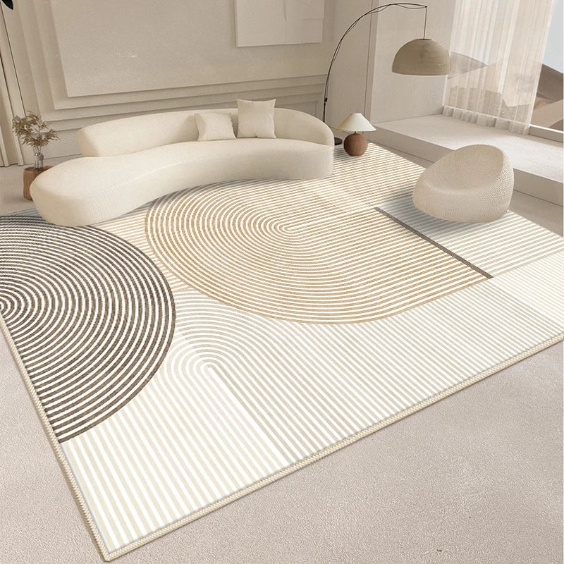 Modern Abstract Plush Rug