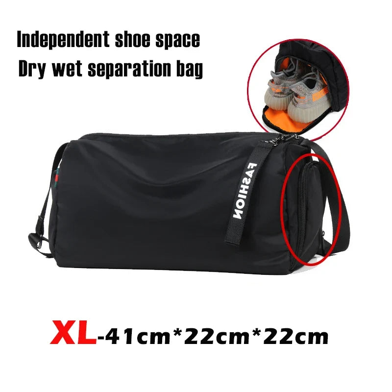 Gym Bag Dry And Wet Separation