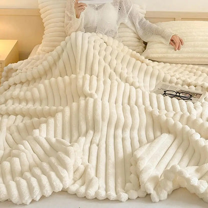 Coral fleece blanket, view 6