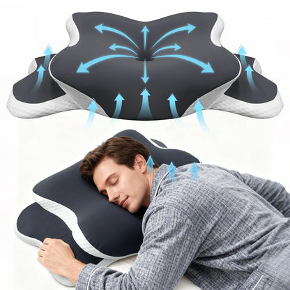 Ergonomic Cervical Memory Foam Pillow