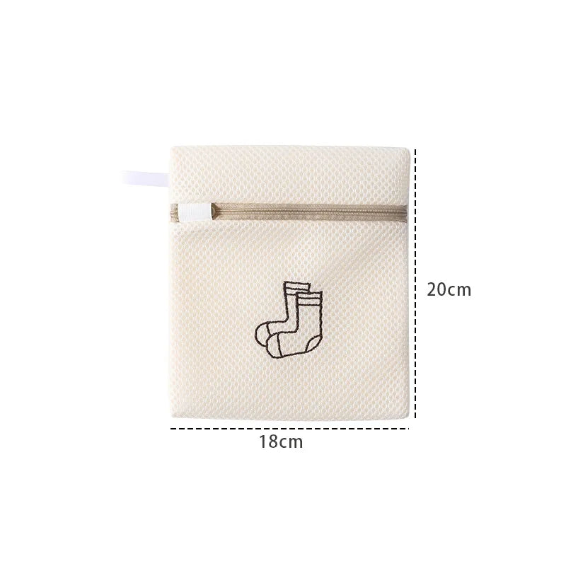 Mesh laundry bag, sock bag