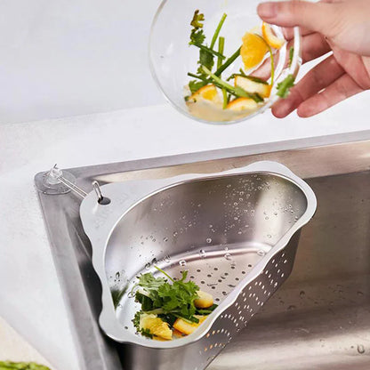 Stainless Steel Corner Sink Strainer