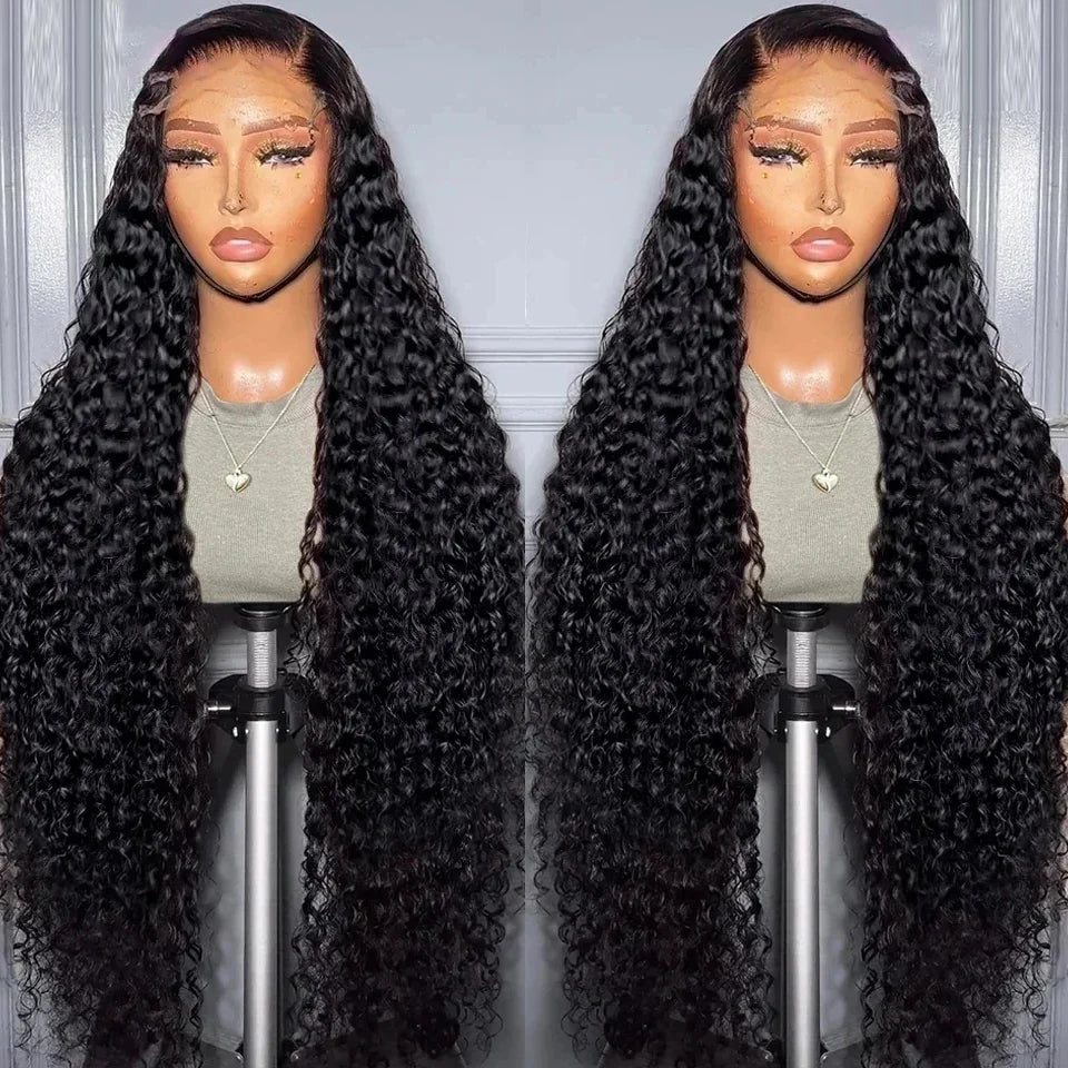 Glueless Wig Human Hair Ready To Wear Deep Wave