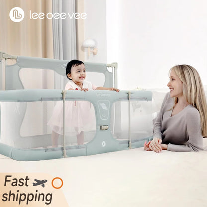 3 In 1 Baby Bed Guardrail Crib - MONLANE