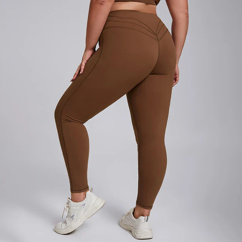 Plus Size High Stretch Yoga Leggings