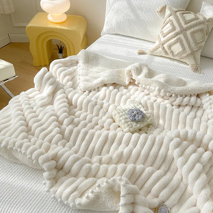 soft coral leisure blanket