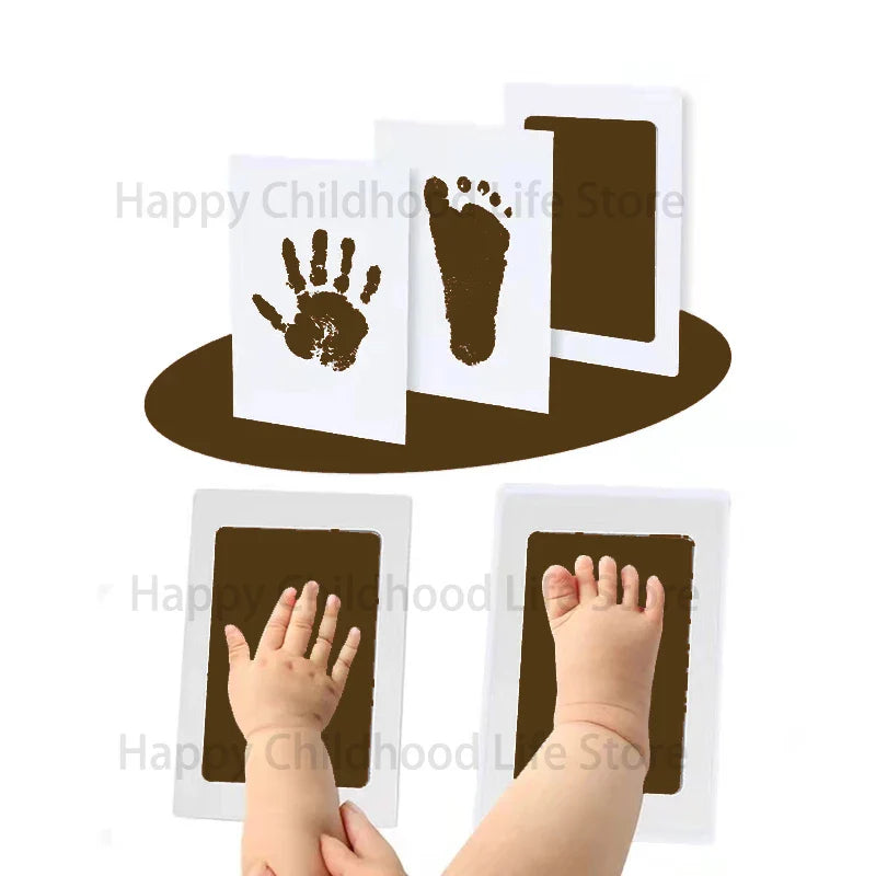DIY Baby Footprints And Handprint Ink Pads Kits