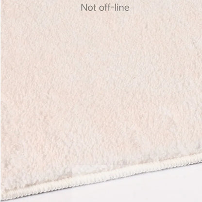 Irregular Plush Lounge Rug