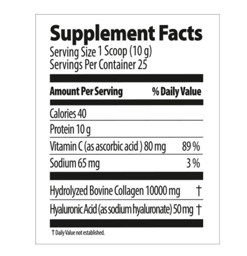 Beauty Booster Collagen - Unflavored (250gr)