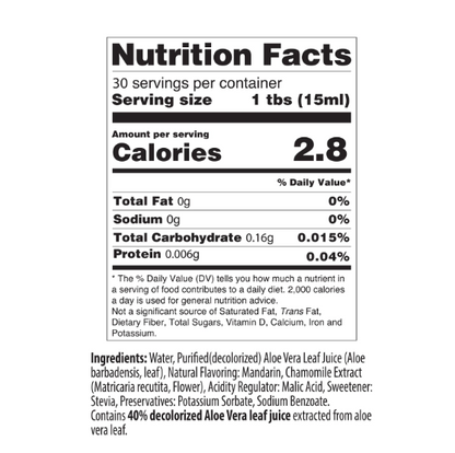 Nutriplus Aloe Glow Mandarin