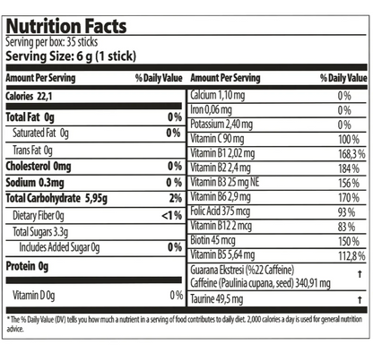 Nutriplus Recharge Sticks