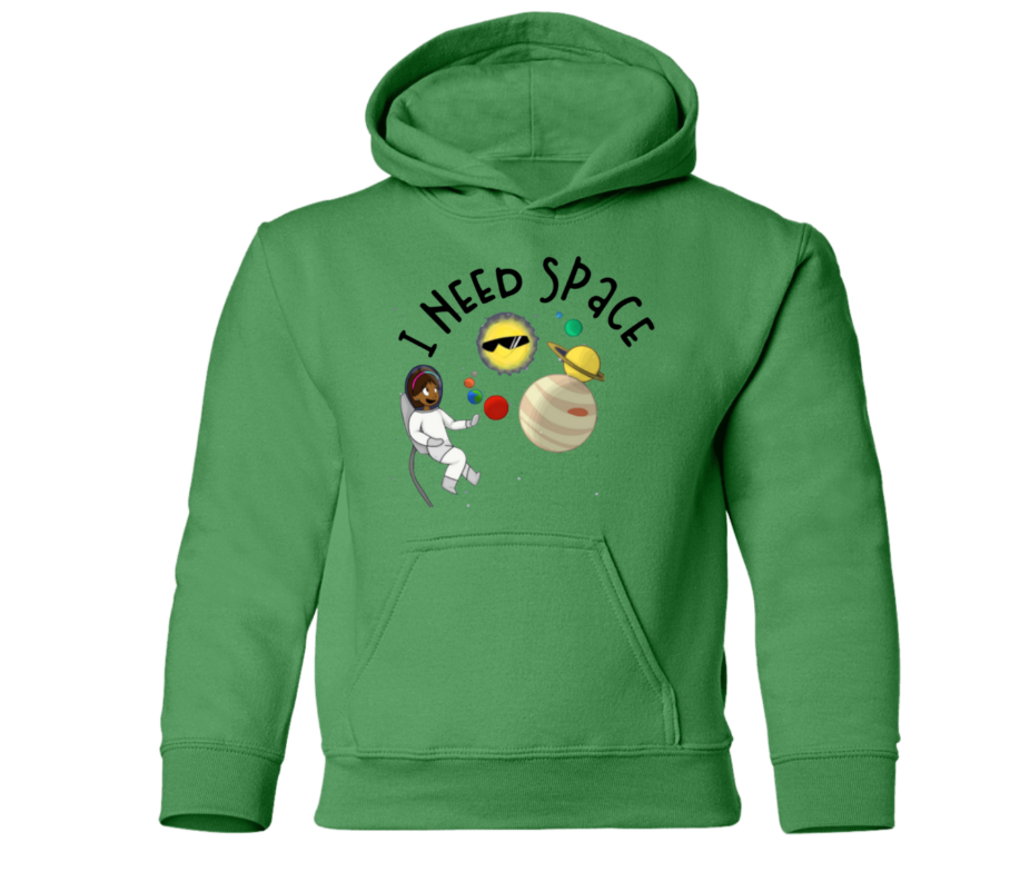 I Need Space Kids & Youth Hoodie