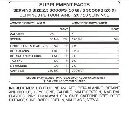 Nutriplus+ Pre-Workout