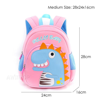 3D Dinosaur School Backpacks