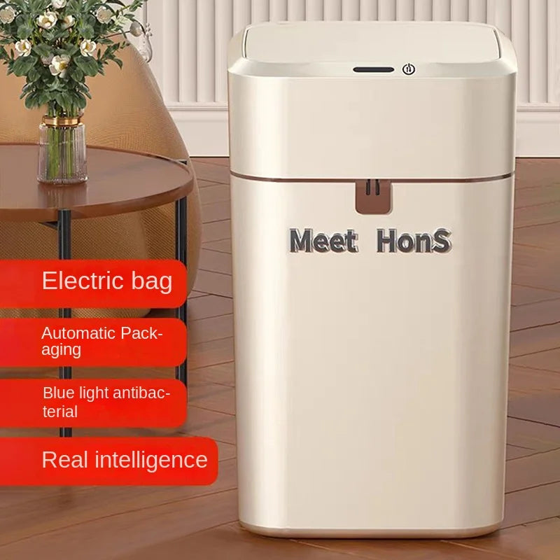 Smart Trash Can Automatic Sealing and Bag