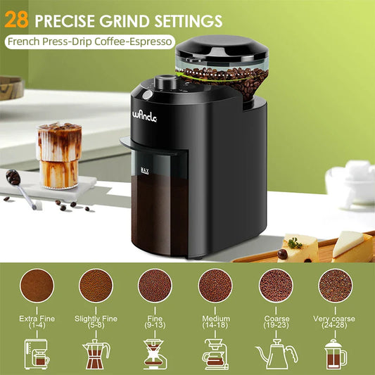 Electric Adjustable Coffee Grinder