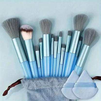 Soft Fluffy MakeUp Brush Set