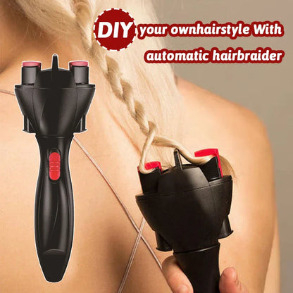 360 Degree Rotating Automatic Hair Braider Machine