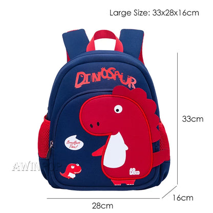 3D Dinosaur School Backpacks