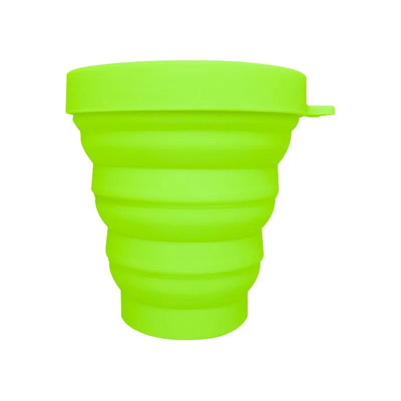 Mini Retractable Silicone Teacup