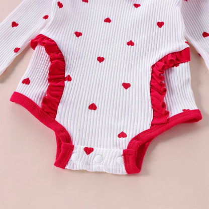 Baby Girl Romper 3 Piece Set