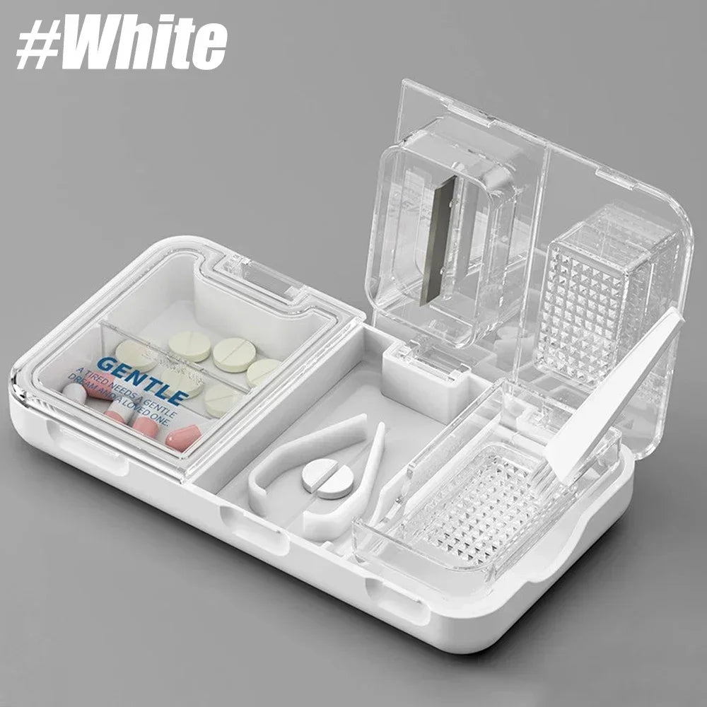 3 in 1 Pill Cutter & Storage