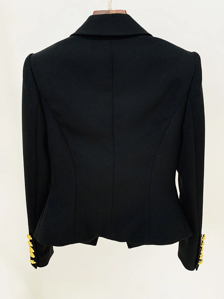 Designer Slim Fitting Single Button Blazer